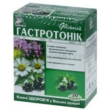 Фіточай "Ключі Здоров'я" № 60, 1,5 г, пакетик, "гастротонік", № 20; Ключі Здоров'я