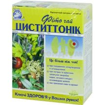 Фіточай "Ключі Здоров'я" № 73, 1,5 г, пакетик, "циститтонік", № 20; Ключі Здоров'я