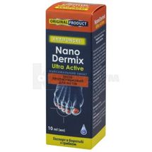 НАНОДЕРМІКС УЛЬТРА АКТИВ (NANODERMIX ULTRA ACTIVE) ЗАСІБ ЗА ДОГЛЯДОМ ЗА НІГТЯМИ ВІД ГРИБКА 10 мл; Ларікс Фарм