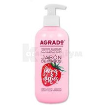 Agrado мило для рук трендові бульбашки, 300 мл, солодка полуниця; Agrado Cosmetic Care 3000 S.L.U.