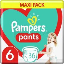 ПІДГУЗНИКИ-ТРУСИКИ ДИТЯЧІ PAMPERS PANTS giant (15+ кг), № 36; undefined