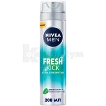 Гель для гоління серії "Nivea Men" 200 мл, освіжаючий; undefined