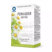 Ромашки квітки квітки, 1,5 г, фільтр-пакет, в пачці, в пачці, № 20; Віола