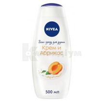 ГЕЛЬ ДЛЯ ДУШУ "NIVEA" 500 мл, крем абрикос, крем абрикос; Байєрсдорф