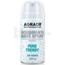 Agrado дезодорант-антиперспірант спрей, 150 мл, pure trendy, pure trendy; undefined