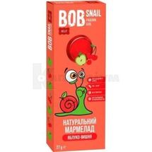 МАРМЕЛАД НАТУРАЛЬНИЙ BOB SNAIL (УЛИТКА БОБ) 27 г, яблуко-вишня, яблуко-вишня, № 1; Еко Снек