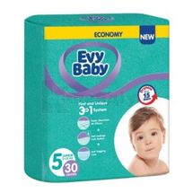 ПІДГУЗКИ "EVY BABY" elastic twin 5 (11-25 кг), junior, junior, № 30; Evyap Sabun