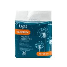 Пелюшка абсорбуюча поглинаюча Light 60 см х 40 см, № 30; Тетафарм