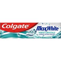 Зубна паста Colgate Max White White Crystals 75 мл; Колгейт-Палмолів Україна