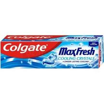 Зубна паста Colgate Max Фреш Освіжаючі кристали 75 мл; Колгейт-Палмолів Україна