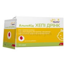 АльпеКід Хепі Дрінк порошок, саше, 3 г, № 12; Alpen Pharma AG 