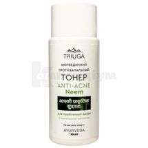 Тонер для обличчя аюрведичний "Neem Anti-acne" протизапальний, 200 мл, для проблемної шкіри, для проблемної шкіри; Триюга-ОМ