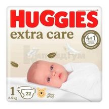 Підгузки дитячі гігієнічні Huggies® Extra Care розмір 1, № 22; Кімберлі-Кларк Україна