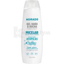 Agrado Гель для душу і ванни 750 мл, міцелярний; Agrado Cosmetic Care 3000 S.L.U.