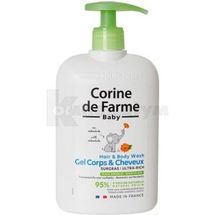 Гель для душу "Corine de Farme" без сульфатів, 500 мл, зволожуючий; SA Laboratoires Sarbec