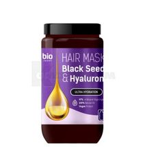 Bio Naturell маска для волосся 946 мл, black seed oil & hyaluronic acid, black seed oil & hyaluronic ac; Ельфа ФФ