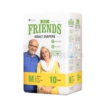 Підгузки для дорослих "FRIENDS" easy, розмір m, № 10; Nobel Hygiene Pvt. Ltd