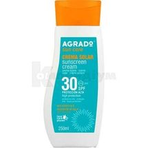 Agrado крем сонцезахисний spf-30, 250 мл; Agrado Cosmetic Care 3000 S.L.U.