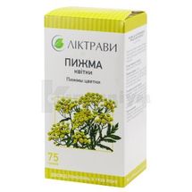 Пижма квітки квітки, 75 г, пачка, з внутрішн. пакетом, з внутр. пакетом, № 1; ЗАТ "Ліктрави"