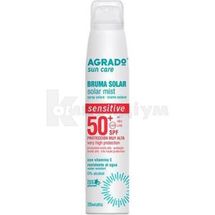 Agrado міст сонцезахисний для чутливої шкіри spf 50+, 200 мл; Agrado Cosmetic Care 3000 S.L.U.