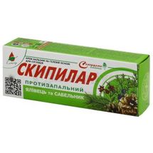 КРЕМ-ГЕЛЬ "СКИПИЛАР" ДЛЯ СУГЛОБІВ ПРОТИЗАПАЛЬНИЙ З ЯЛІВЦЕМ ТА САБЕЛЬНИКОМ 75 мл; Еліксир