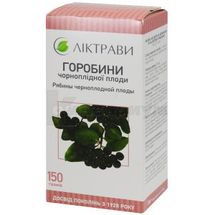 Рябины черноплодной плоды плоды, 150 г, пачка, с внутренним пакетом, с внутр. пакетом, № 1; ЗАО "Лектравы"