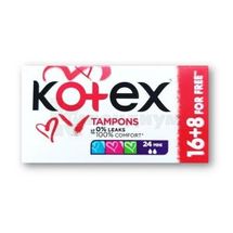 Тампоны гигиенические Kotex mini № 24; Kimberly-Clark