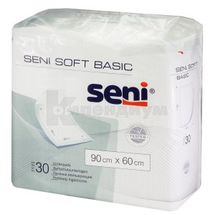 ПЕЛЕНКИ ПОГЛОЩАЮЩИЕ SENI SOFT BASIC 90 см х 60 см, № 30; Torunskie ZMO