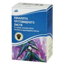 Эвкалипта прутовидного листья листья, 75 г, пачка, с внутренним пакетом, с внутр. пакетом, № 1; Лубныфарм