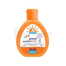 ЭМУЛЬСИЯ ДЛЯ ЗАГАРА ГИПОАЛЛЕРГЕННАЯ ДЛЯ ДЕТЕЙ серии "SUN ENERGY" spf-30+, 150 мл; Эльфа ФФ