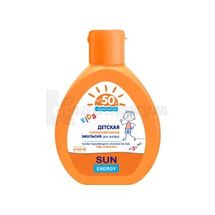 ЭМУЛЬСИЯ ДЛЯ ЗАГАРА ГИПОАЛЛЕРГЕННАЯ ДЛЯ ДЕТЕЙ серии "SUN ENERGY" spf-50+, 150 мл; Эльфа ФФ