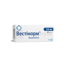 Вестинорм® таблетки, 24 мг, блистер, № 60; Фармак