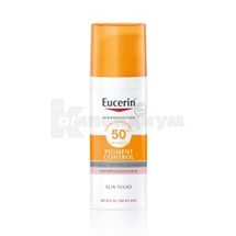 СОЛНЦЕЗАЩИТНЫЙ КРЕМ-ФЛЮИД ДЛЯ ЛИЦА ТМ "EUCERIN" spf-50, 50 мл; Beiersdorf 