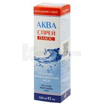 АКВА СПРЕЙ ПЛЮС спрей назальный, 3 %, 45 мл; Красная звезда