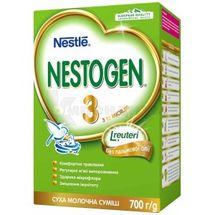 СУХАЯ МОЛОЧНАЯ СМЕСЬ NESTOGEN 3 ТМ "NESTLE" 700 г, с 12 месяцев, с 12 мес., № 1; Нестле Украина