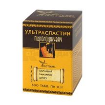 ПОДСЛАСТИТЕЛЬ "УЛЬТРАСЛАСТИН" таблетки, 0,1 г, № 600; Фармаком