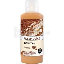 ПЕНА ДЛЯ ВАНН "TIRAMISU" серии "FRESH JUICE" 1 л; Эльфа ФФ