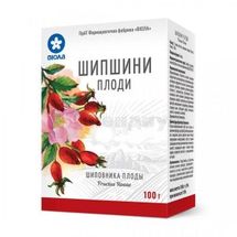 Шиповника плоды плоды, 100 г, пачка, с внутренним пакетом, с внутр. пакетом, № 1; Группа Компаний МедФармХолдинг