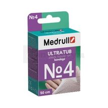 БИНТ МЕДИЦИНСКИЙ СЕТЧАТЫЙ ЭЛАСТИЧНЫЙ MEDRULL ULTRATUB № 4, 2,7 см х 50 см, № 1; SIA Forans