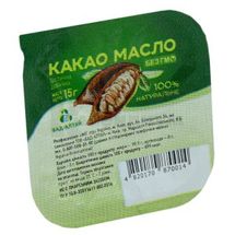 КАКАО-МАСЛО ФАСОВАННОЕ 15 г, № 1; Общество с ограниченной ответственностью «СИНЕРДЖИ ХЕЛС ФАРМ»