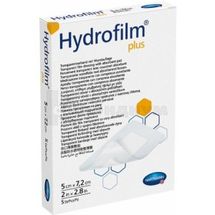 Повязка пленочная прозрачная с абсорбирующей подушечкой Hydrofilm® Plus 9 см х 10 см, № 1; Paul Hartmann