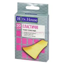 ПЛАСТЫРЬ МЕДИЦИНСКИЙ БАКТЕРИЦИДНЫЙ "H Dr. House" 7,2 см х 2,3 см, тканый elastic, тканый elastic, № 20; undefined