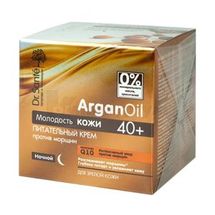 КРЕМ ПИТАТЕЛЬНЫЙ ПРОТИВ МОРЩИН НОЧНОЙ 40+ серии "Dr.SANTE ARGANOIL" 50 мл; Эльфа ФФ