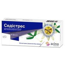 Седистресс таблетки, блистер, в пачке, в пачке, № 10; Acino