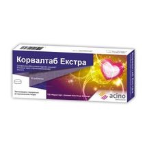 Корвалтаб Экстра таблетки, покрытые пленочной оболочкой, блистер, № 10; Acino