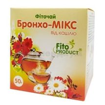 ФИТОЧАЙ №1 "БРОНХО-МИКС (ОТ КАШЛЯ)" 50 г, № 1; Фитопродукт Научно-Производственная Лаборатория