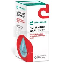 Корвалол-Дарница® капли оральные, раствор, флакон, 40 мл, № 1; Дарница