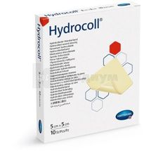 Повязка гидроколлоидная Hydrocoll® 5 см х 5 см, стерильн., стерил., № 1; Paul Hartmann