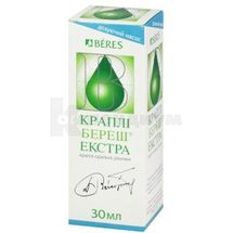 Капли Береш® Экстра капли оральные, раствор, флакон, 30 мл, № 1; Beres Pharmaceuticals Ltd