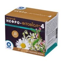 ФИТОЧАЙ НЕФРО-ФИТОВИОЛ №4 фильтр-пакет, 1.5 г, № 20; Виола ФФ